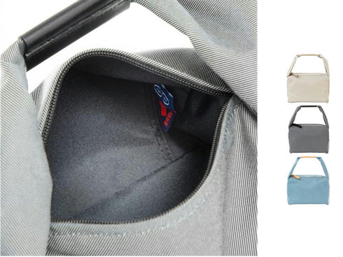 【豊岡鞄 足立 3602 グレー】ALBAPIE For the Blue ミニバッグ